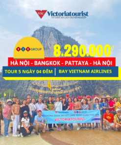 Du Lịch Thái Lan bay VN: Hà Nội - Bangkok - Pattaya - Hà Nội