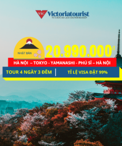 Du Lịch Nhật Bản: Hà Nội - Tokyo - Núi Phú Sĩ - Hà Nội
