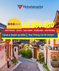 Du Lịch Hàn Quốc: Hải Phòng - Seoul - Đảo Nami - Công Viên Everland - Hải Phòng